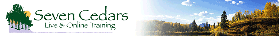 Seven Cedars Live & Online Training